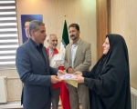 معارفه سرپرست جمعیت هلال احمر شهرستان ازنا