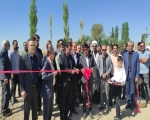 تحول در زیرساخت‌های کشاورزی شهرستان ازنا؛ بهره‌برداری از پروژه استراتژیک آبیاری تحت فشار در روستای مدآباد 