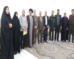 تجلیل از مقام رفیع شهدا؛ دیدار مقامات شهرستان با خانواده شهید دهقان